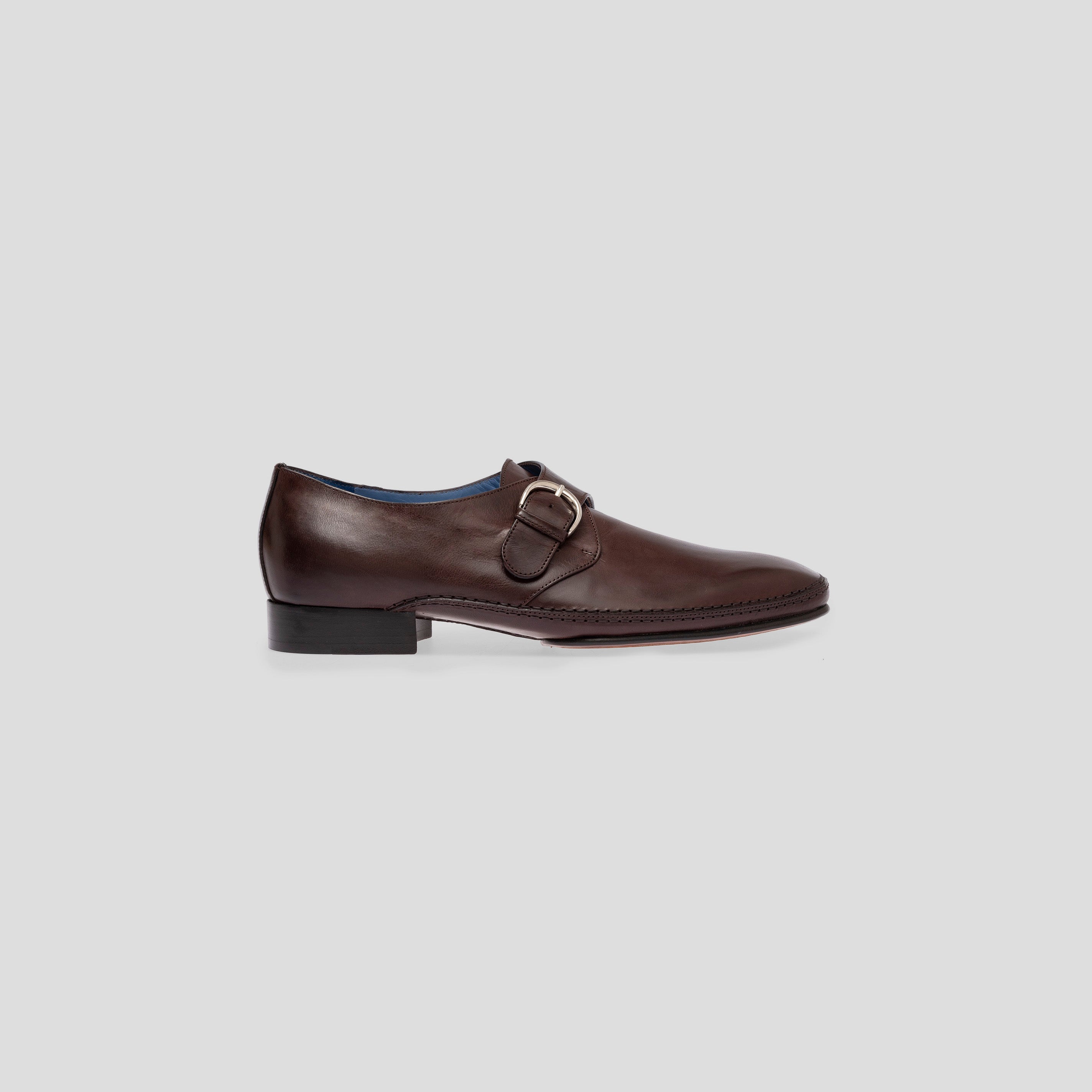 Boston Monk shoe in smooth leather