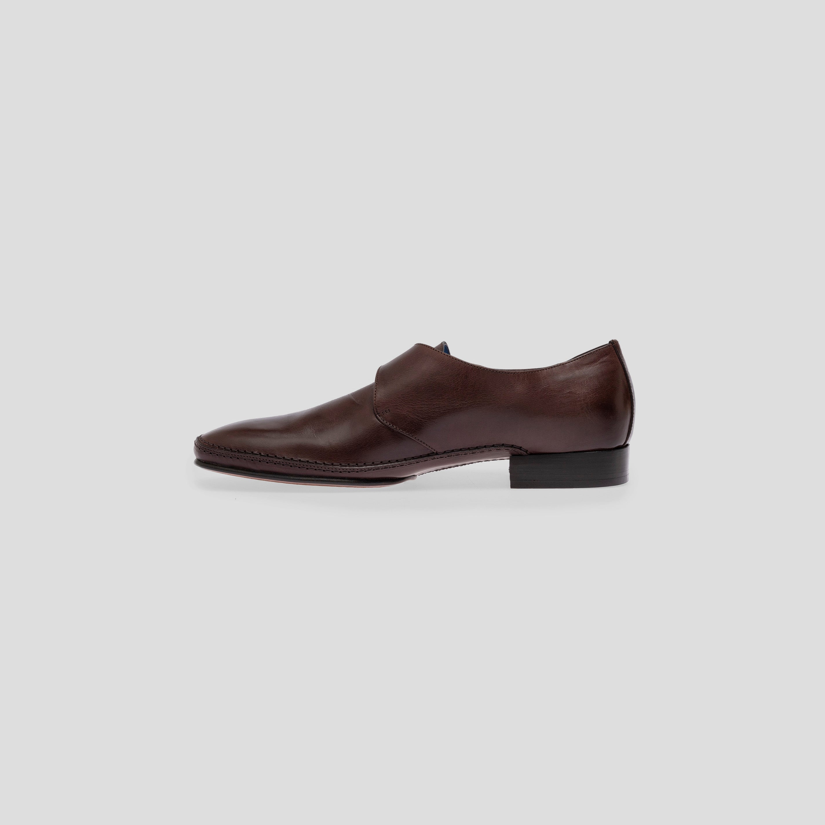 Boston Monk shoe in smooth leather