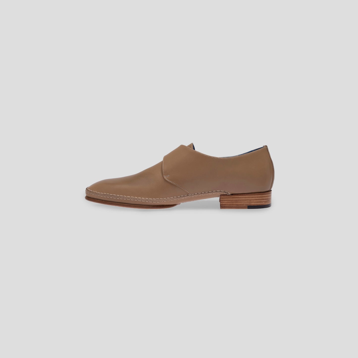 Boston Monk shoe in smooth leather