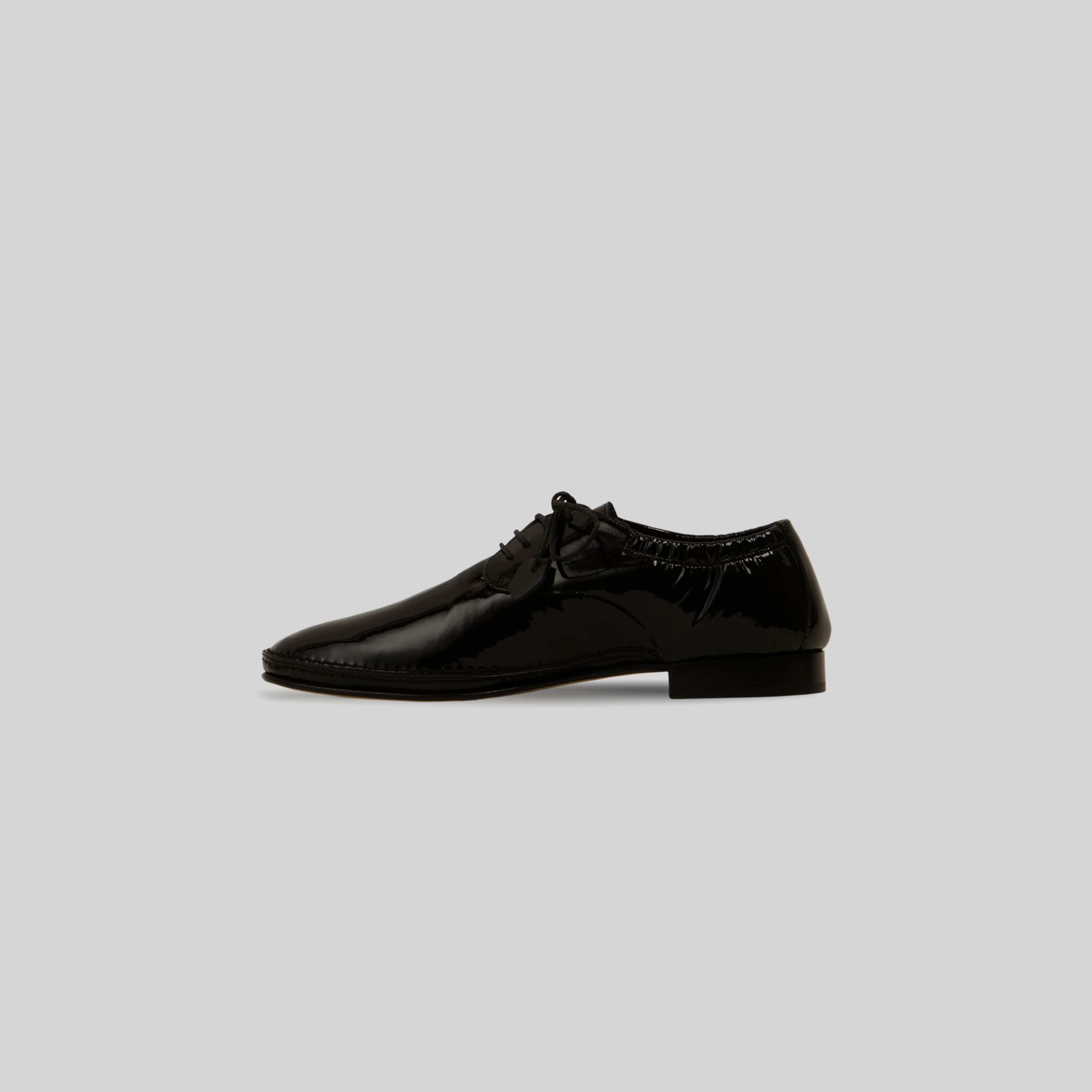 Berlino Derby shoes in patent calfskin