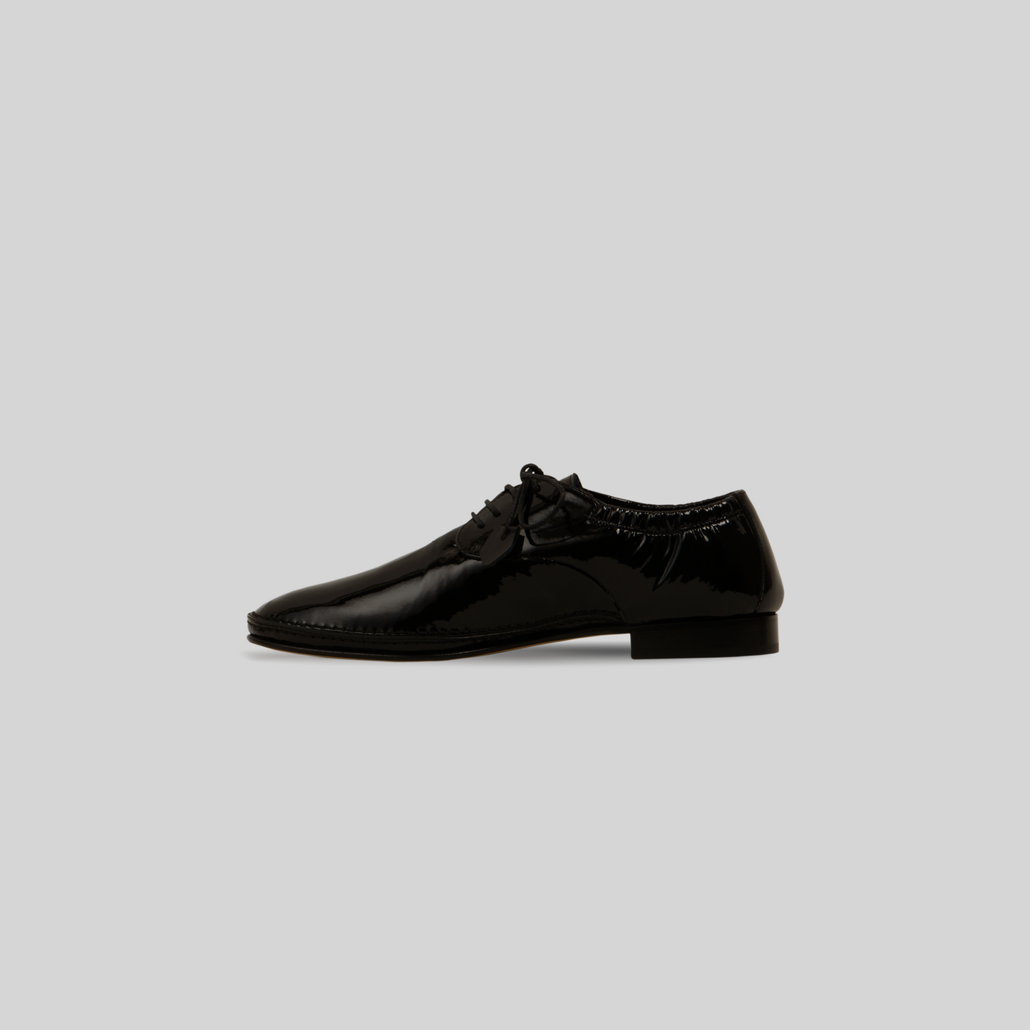 Berlino Derby shoes in patent calfskin