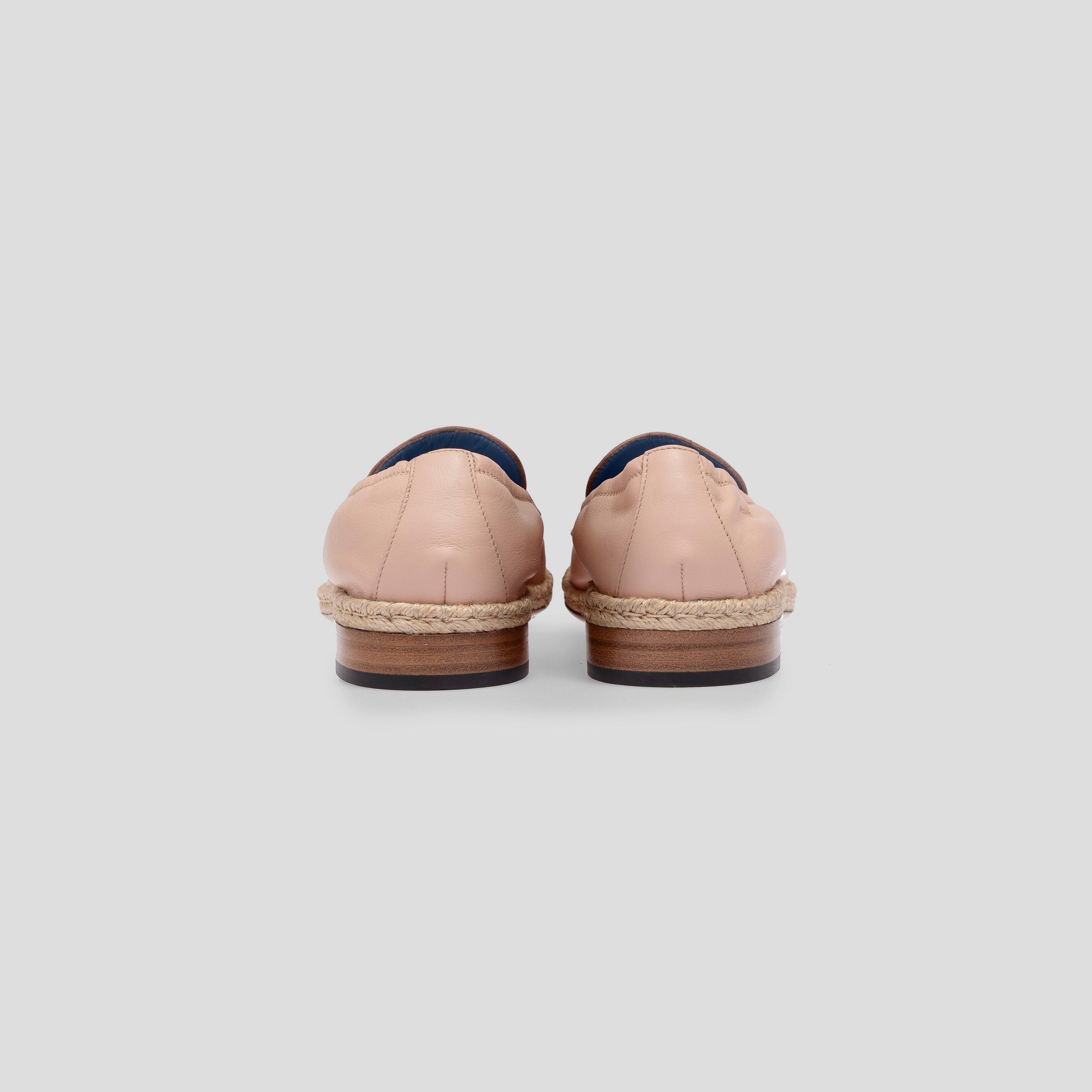 Madrid loafers in smooth leather and rope