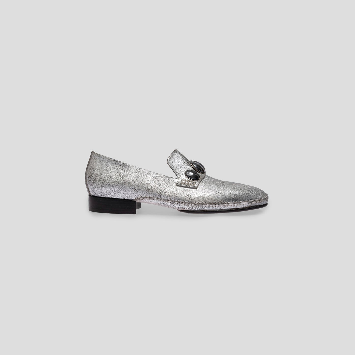 Saint Tropez loafers in craquelé leather 