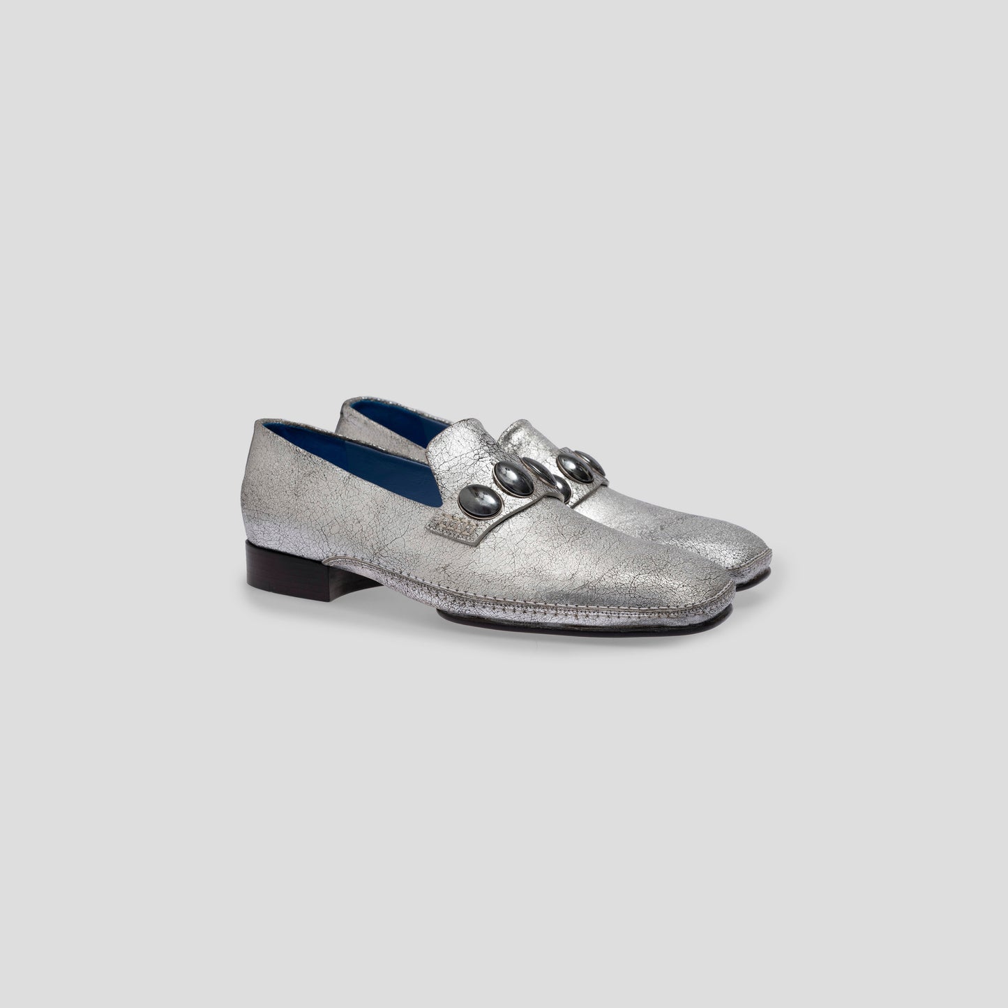 Saint Tropez loafers in craquelé leather 